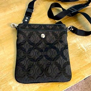 Coach Black Quilted Crossbody Bag